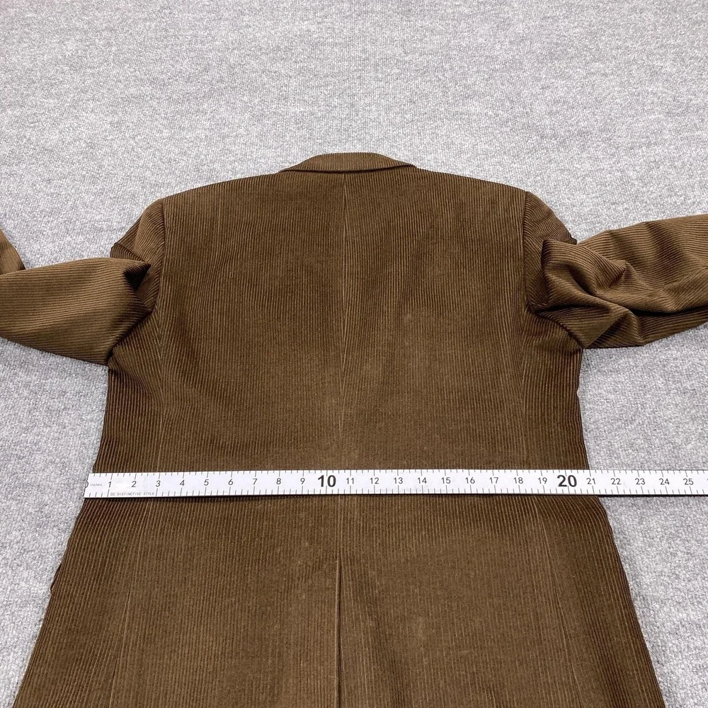 Jos. A. Bank Sport Coat Mens 42 Brown‎ Corduroy Wool Silk Single-Breasted Blazer